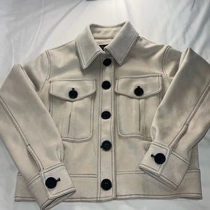 Cream suede button-down jacket
Brand: Marc New York by Andrew Marc Jacket